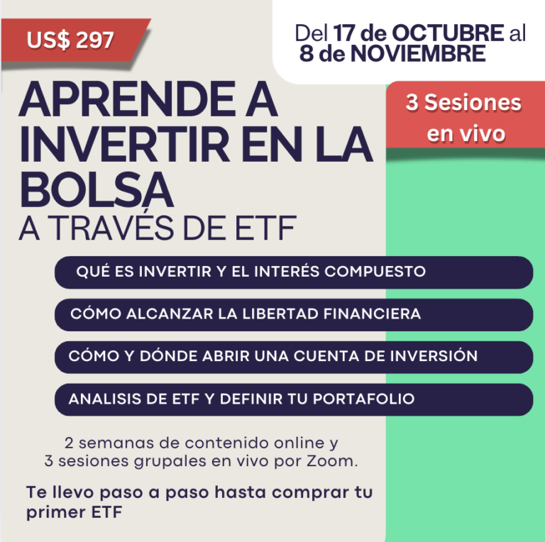 Aprende a invertir en la bolsa Paso a Paso – Octubre 2025